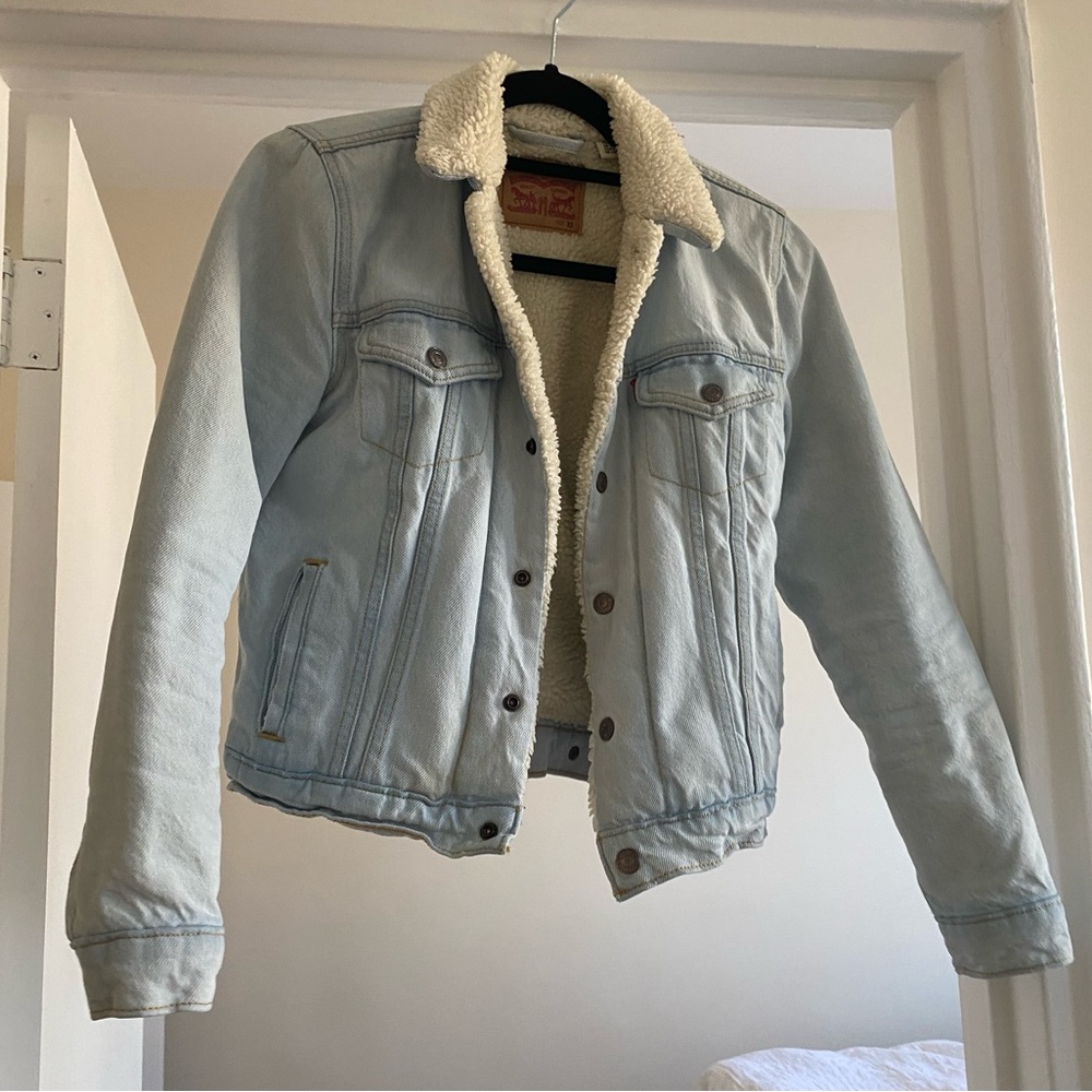 Levi’s trucker Sherpa jacket - XS